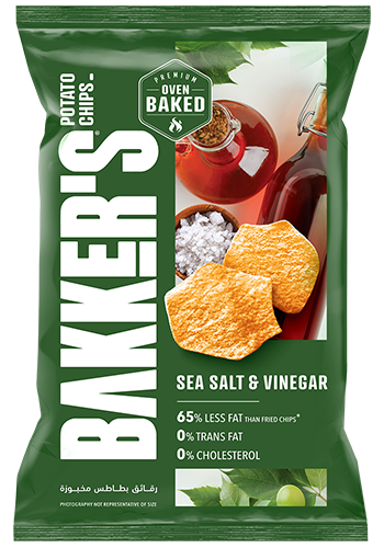 BAKED POTATO CHIPS Salt & Vinegar